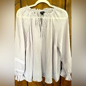 TORRID Lilac Long Sleeve Tunic